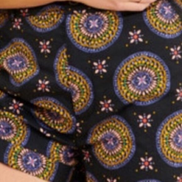 Anthropologie Maeve Abstract City Shorts.  8 - Picture 2 of 2